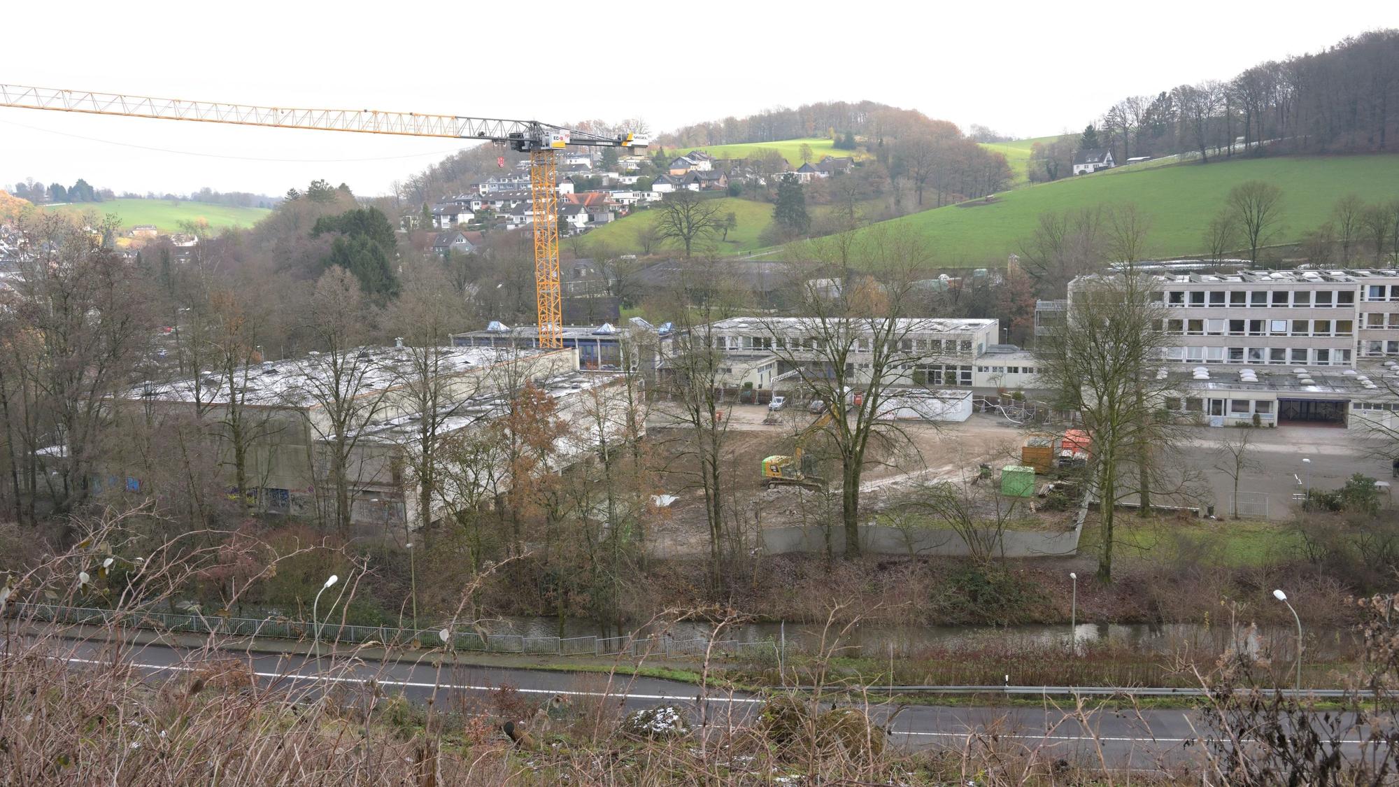 Das Foto zeigt das Kürtener Schulzentrum.