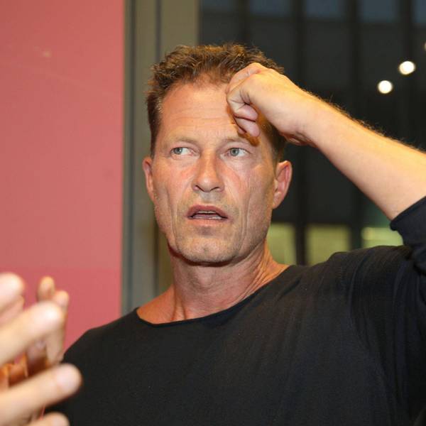 Schauspieler Til Schweiger bei einem Interview.