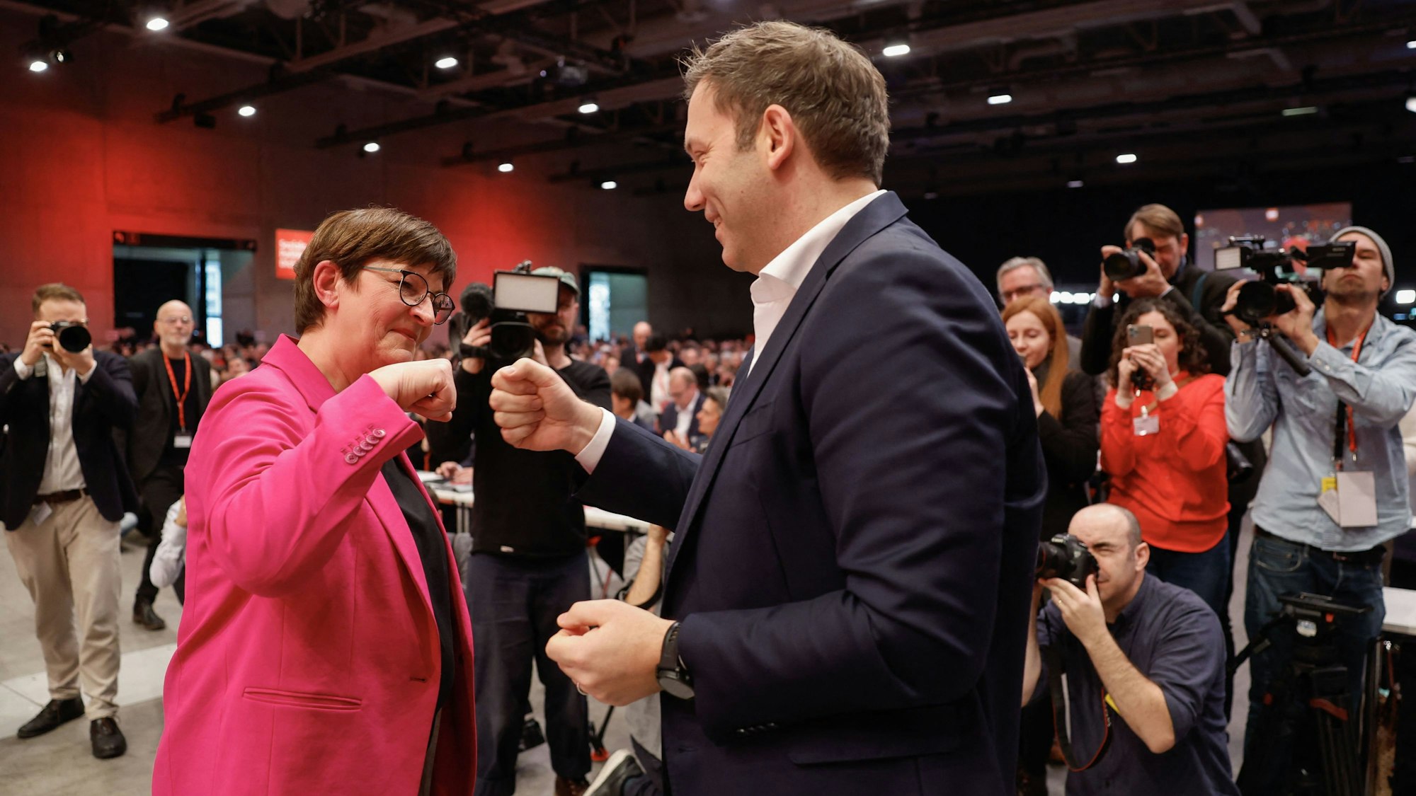 Saskia Esken und Lars Klingbeil