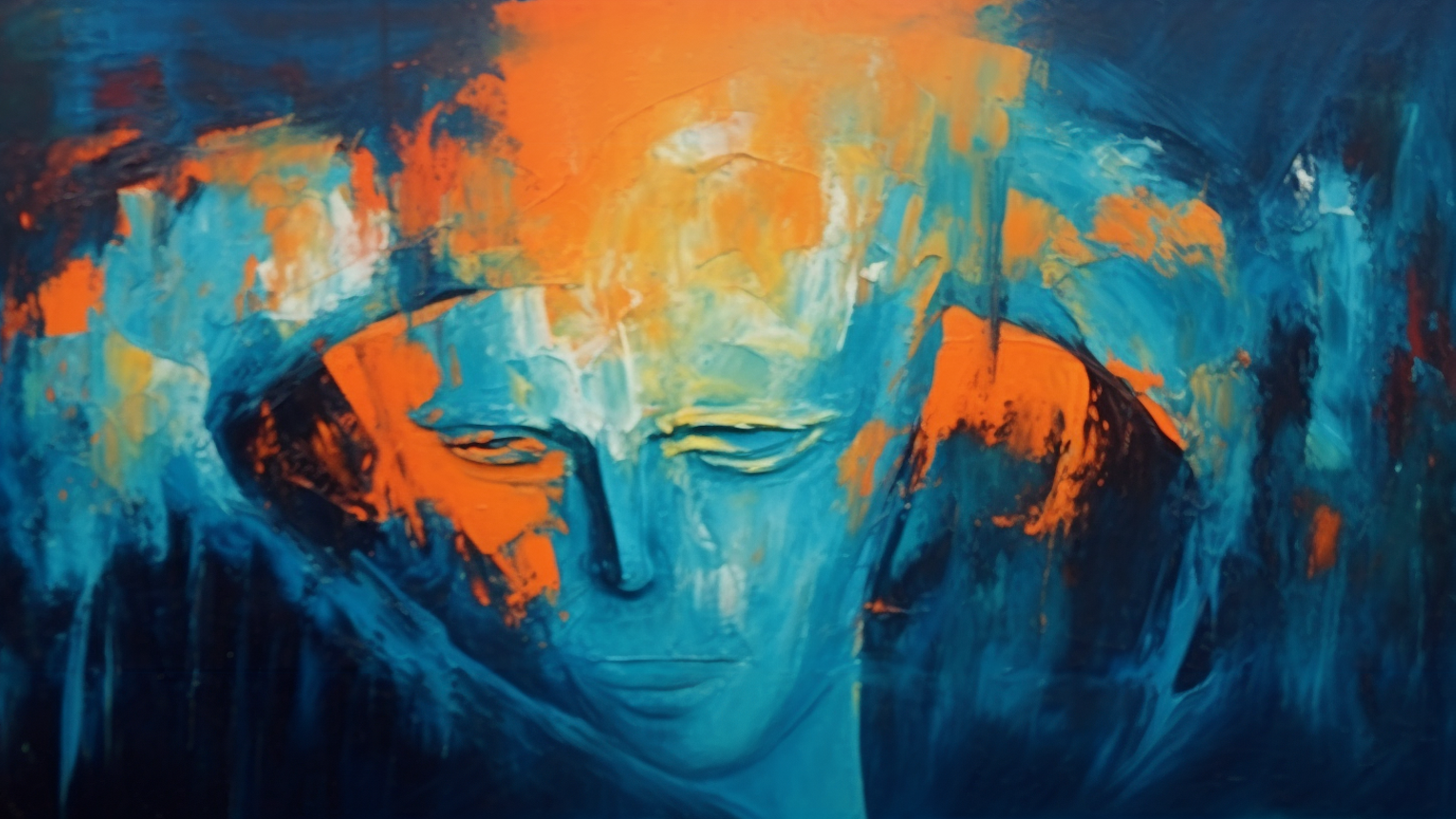 Illustration: Nachdenkliches Gesicht