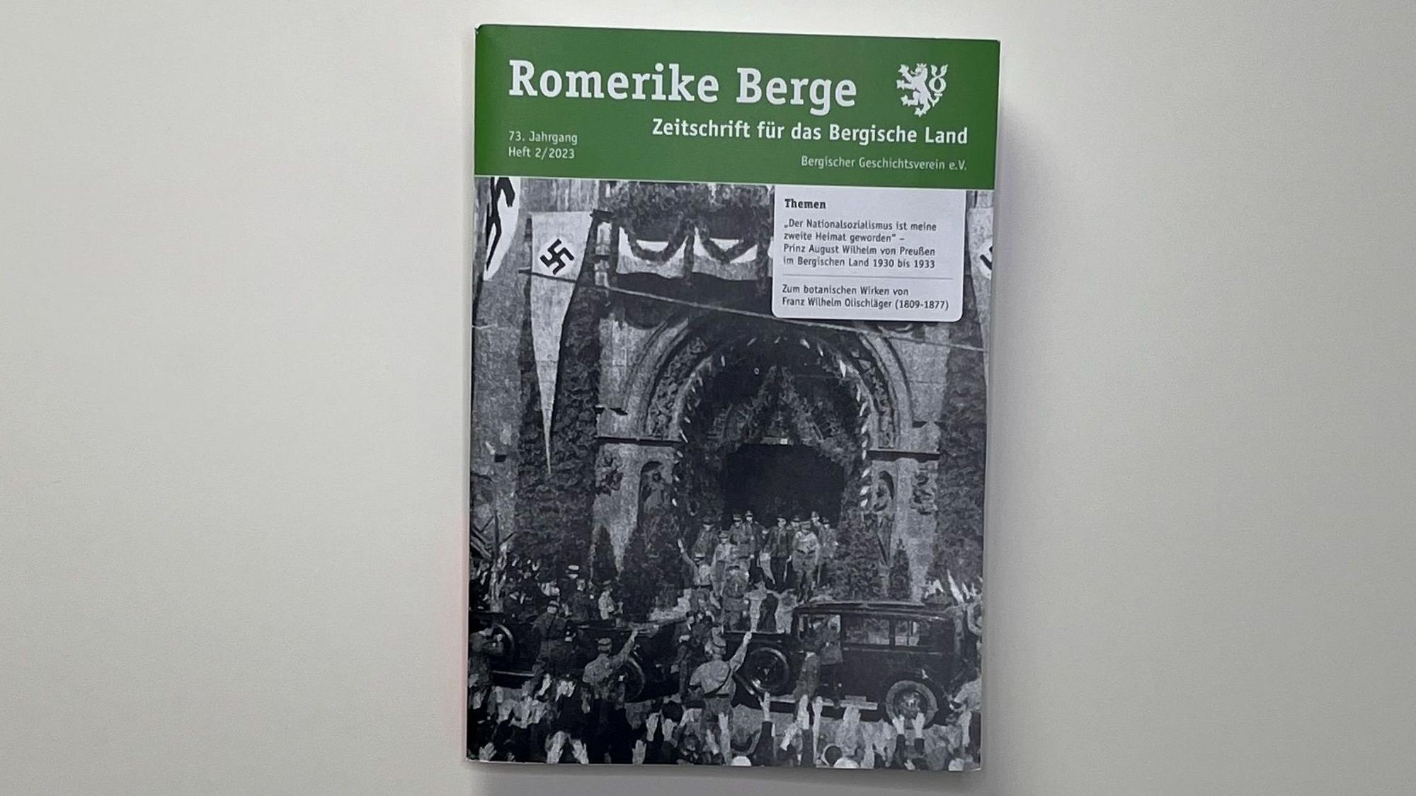Titelbild der Zeitschrift Romerike Berge, Ausgabe 2/2023.