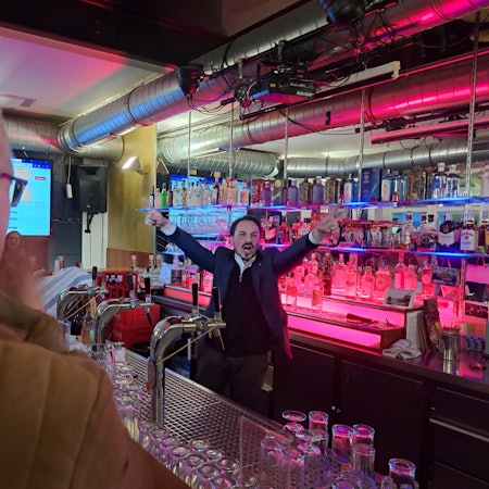 Matthias Großgarten jubelt.