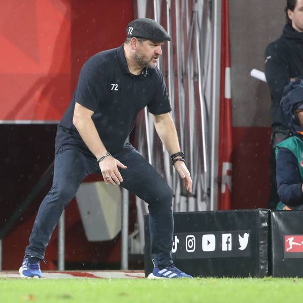 Steffen Baumgart zeigte auch gegen Mainz vollen Einsatz; auch seine Mannschaft präsentiert sich weiterhin willig.
