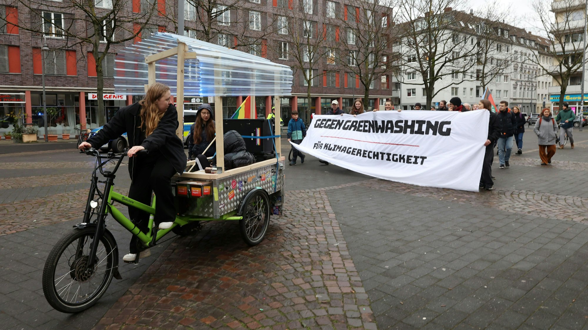 Die Aktivisten hatten sich mehr Unterstützung erhofft.