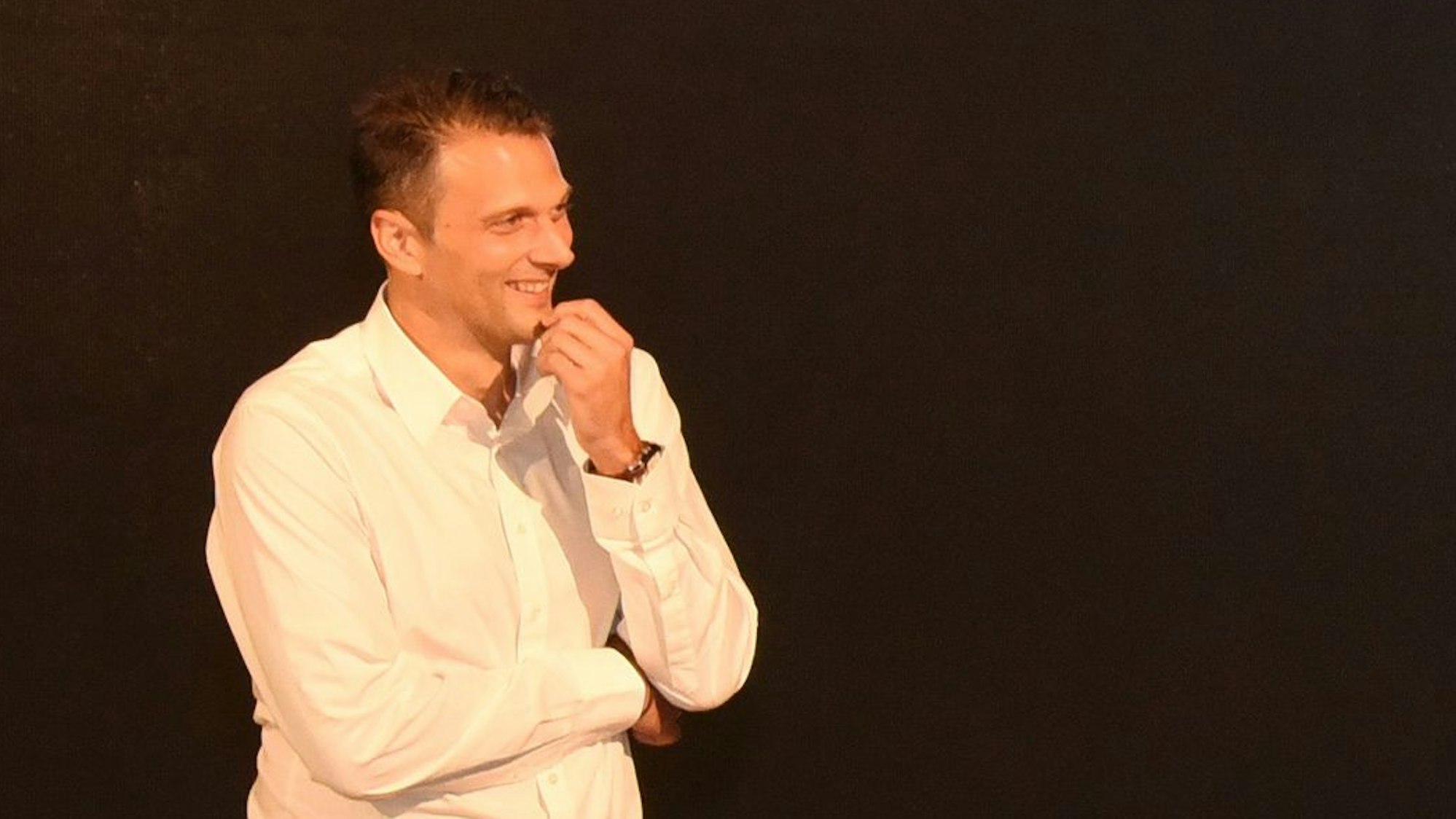 Das Foto zeigt den CDU-Fraktionsvorsitzenden Sascha Blank