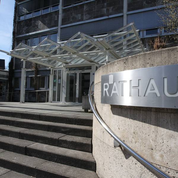 Das Rathaus in Eitorf