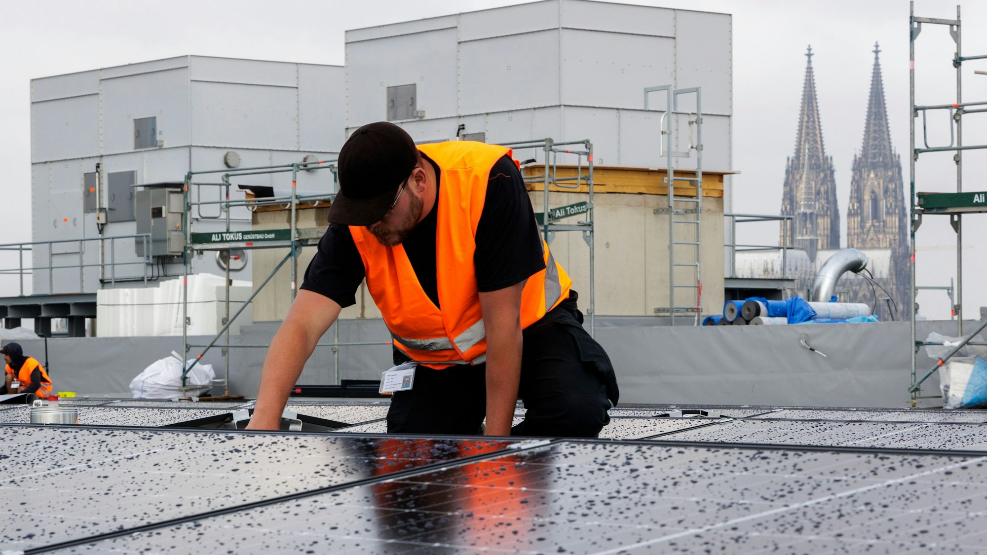 Solaranlage der Messe Köln