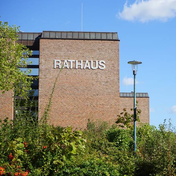 Das Rathaus in Kerpen.