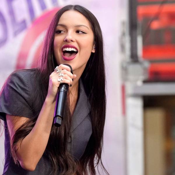 Olivia Rodrigo bei einem Auftritt in der „Today Show“.