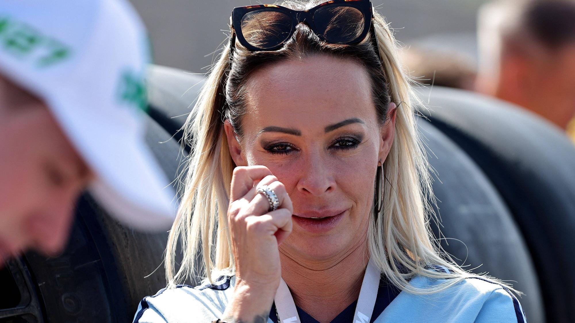 Cora Schumacher beim DTM-Lauf auf dem Nürburgring.