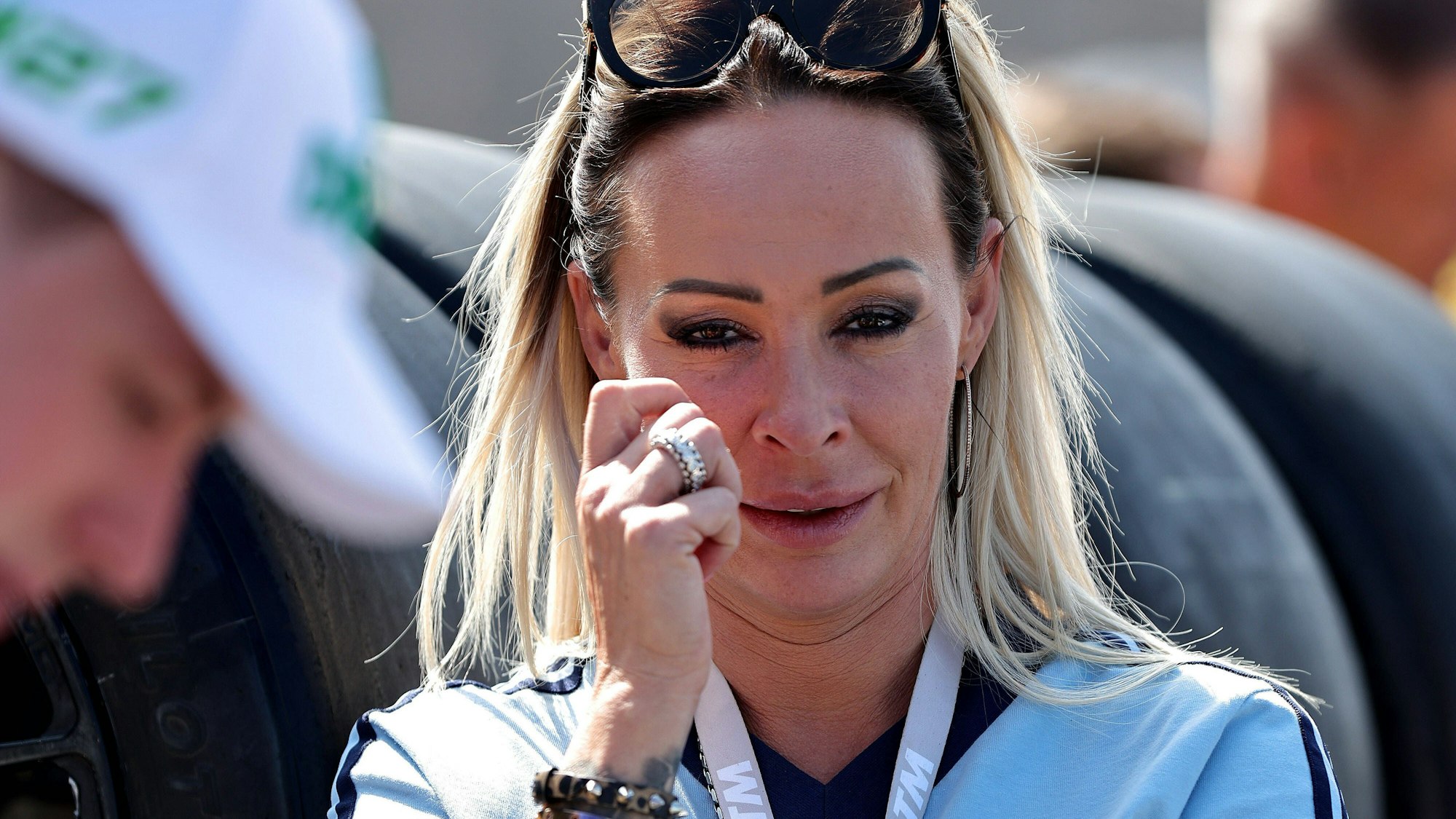 Cora Schumacher beim DTM-Lauf auf dem Nürburgring.