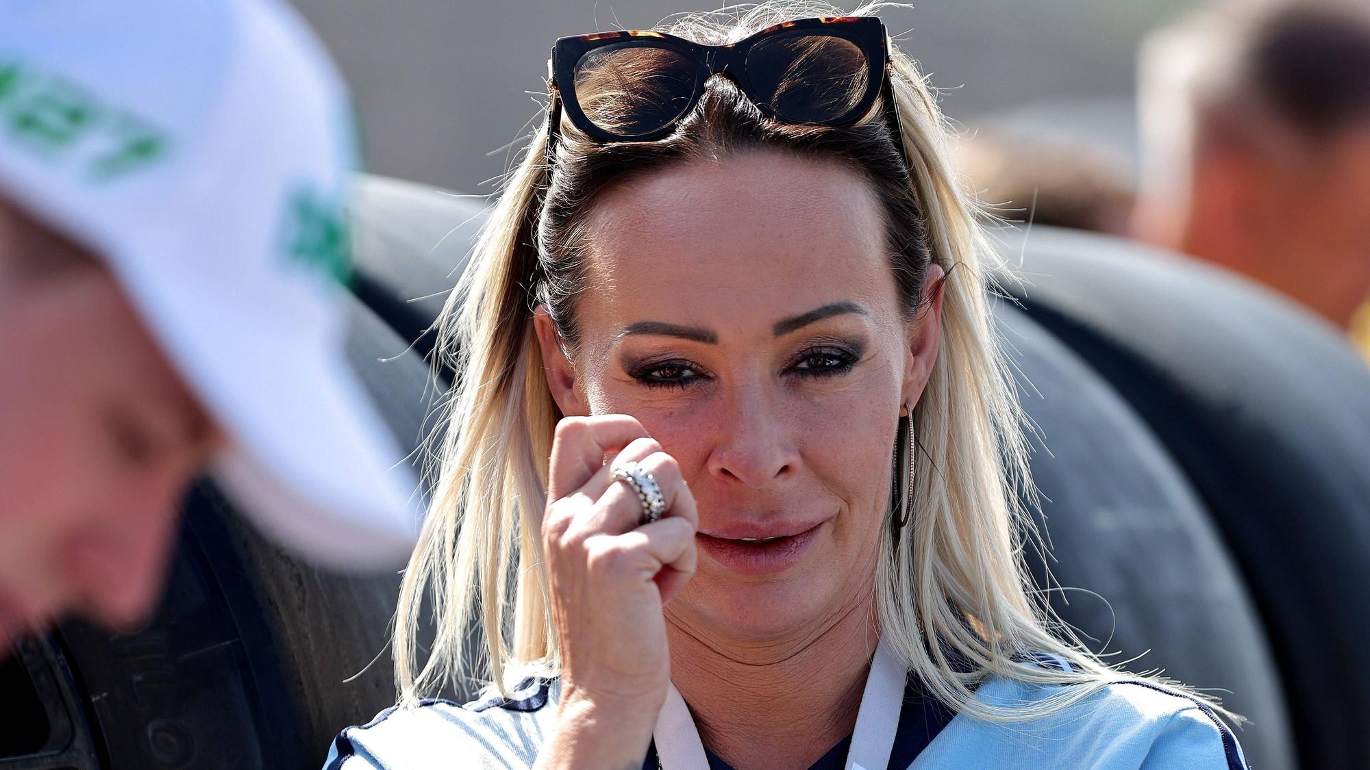 Cora Schumacher beim DTM-Lauf auf dem Nürburgring.