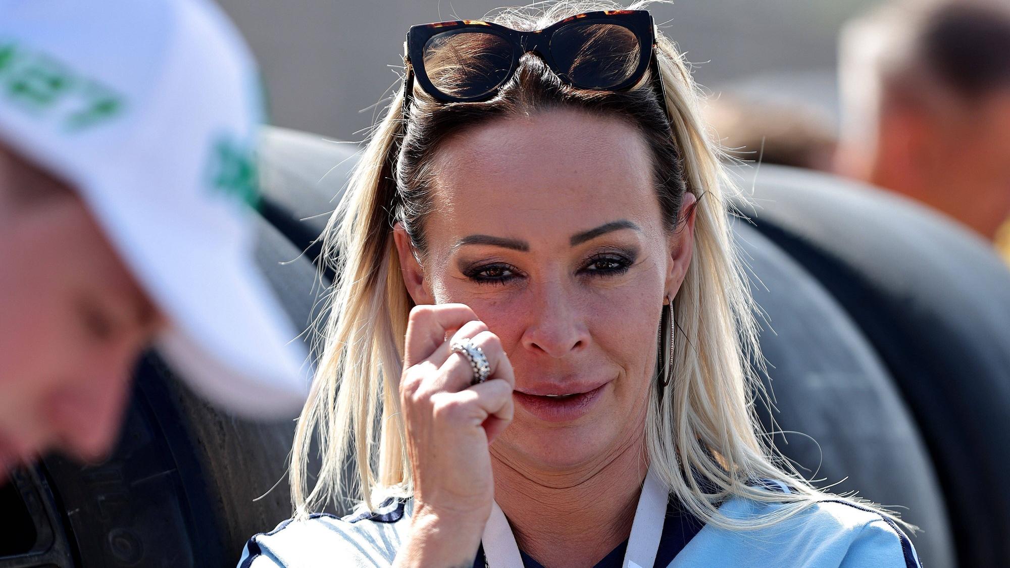 Cora Schumacher beim DTM-Lauf auf dem Nürburgring.