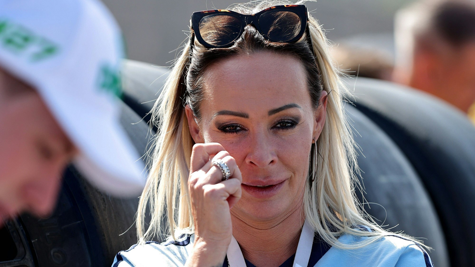 Cora Schumacher beim DTM-Lauf auf dem Nürburgring.