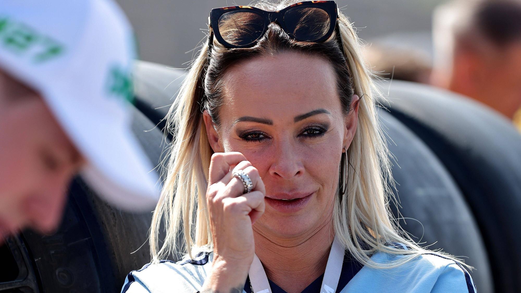 Cora Schumacher beim DTM-Lauf auf dem Nürburgring.