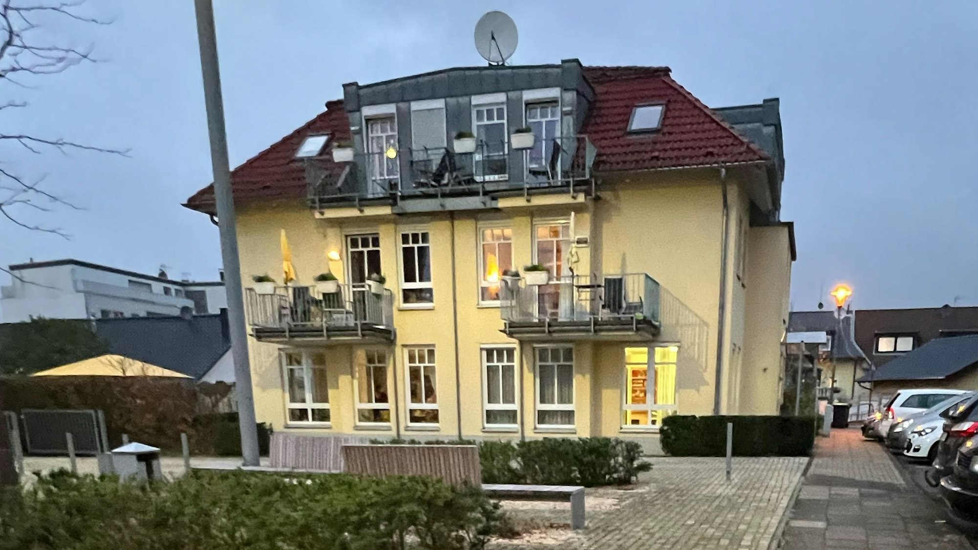 Das Caritas-Hospiz in Porz-Urbach. Foto: René Denzer.