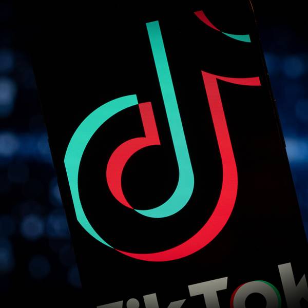 Das Logo der Social-Media-Platform TikTok