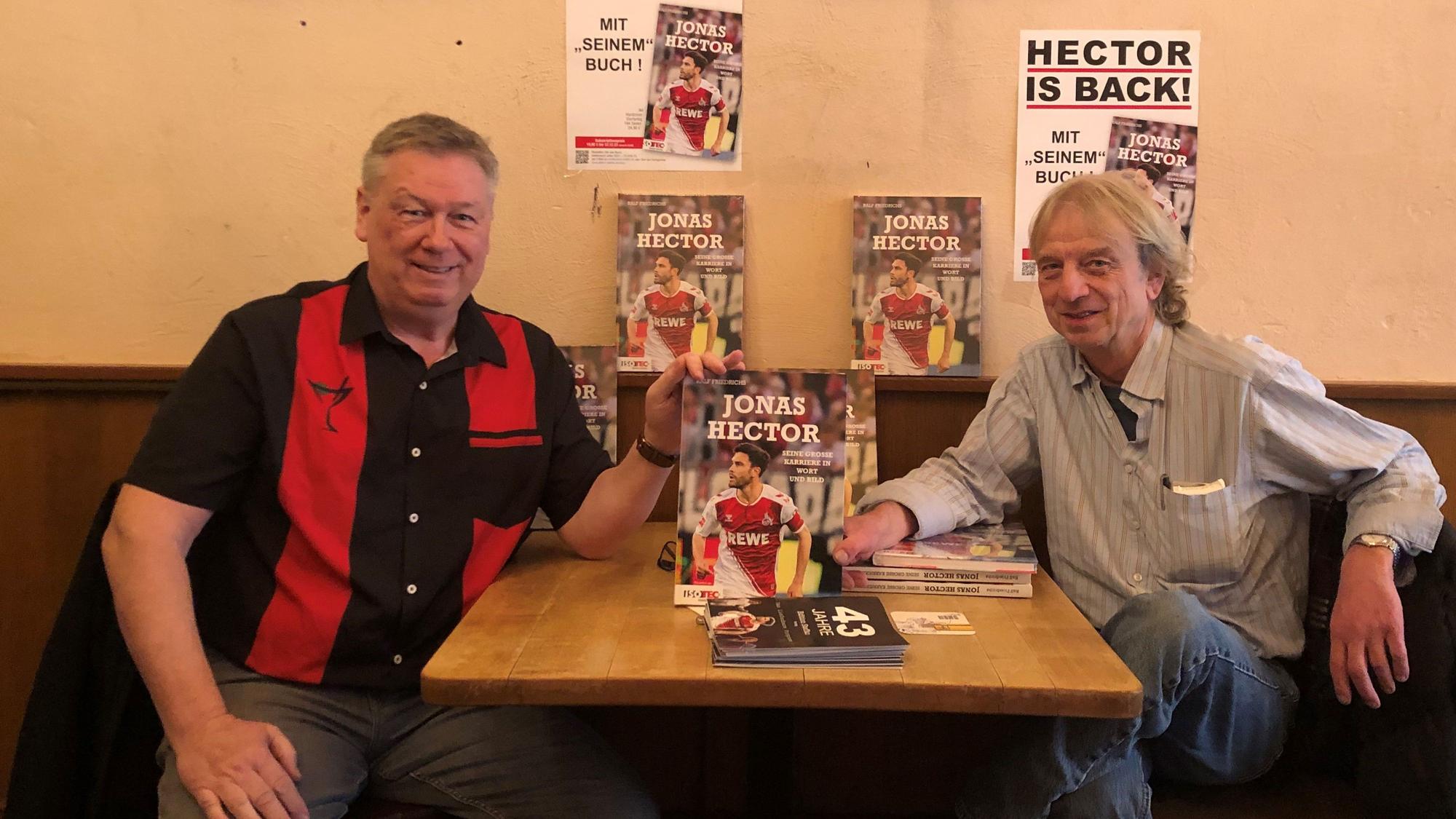 Ralf Friedrichs und Frank Steffan bei der Vorstellung des Buches