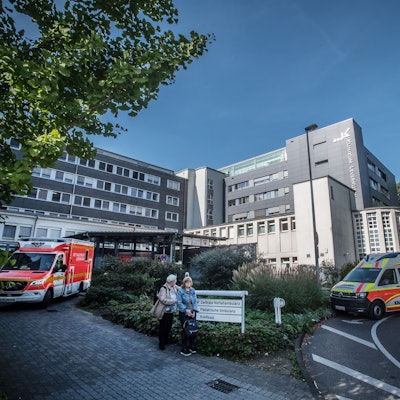 Das Klinikum Leverkusen.