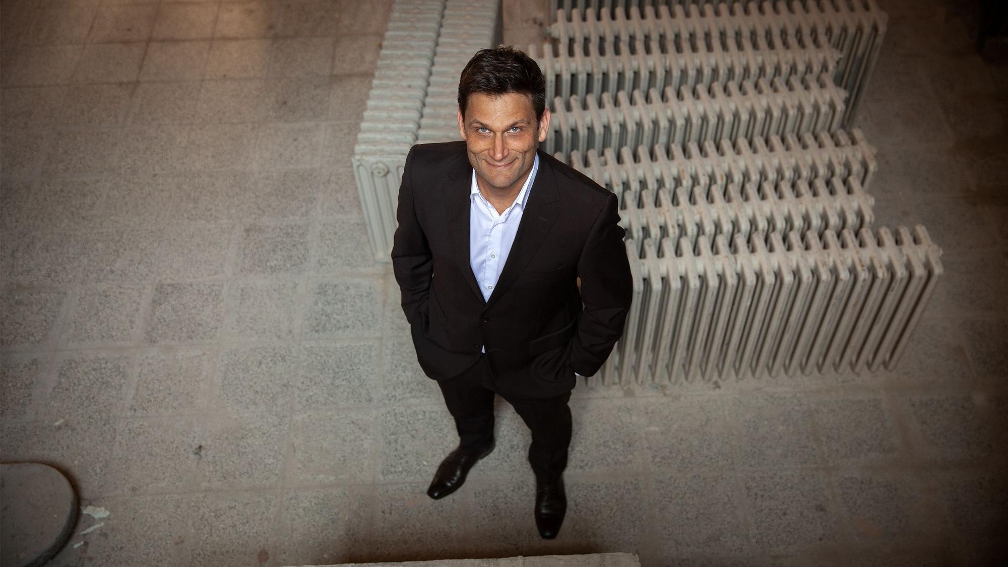 Christian Ehring, deutscher Fernsehmoderator und Kabarettist.