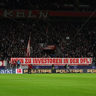 Die Fans des 1. FC Köln waren Teil des erfolgreichen Protests gegen einen Investoreneinstieg bei der DFL.