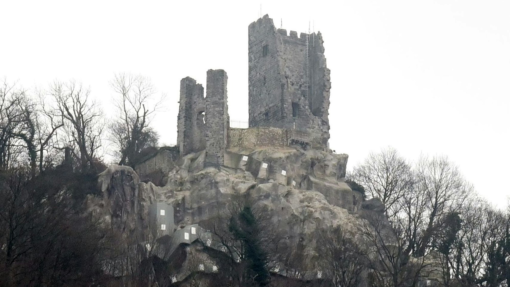 Das Drachenfelsplateau in Königswinter