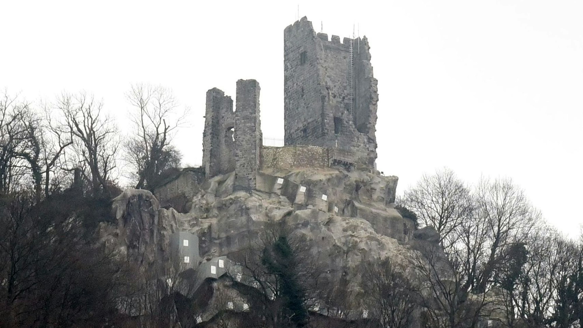 Das Drachenfelsplateau in Königswinter