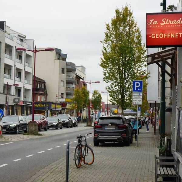 Die Kerpener Straße in Sindorf.