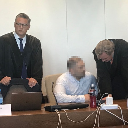 Der Angeklagte Mariano Z. (32) wurde zu einer Haftstrafe von sieben Jahren und drei Monaten verurteilt.