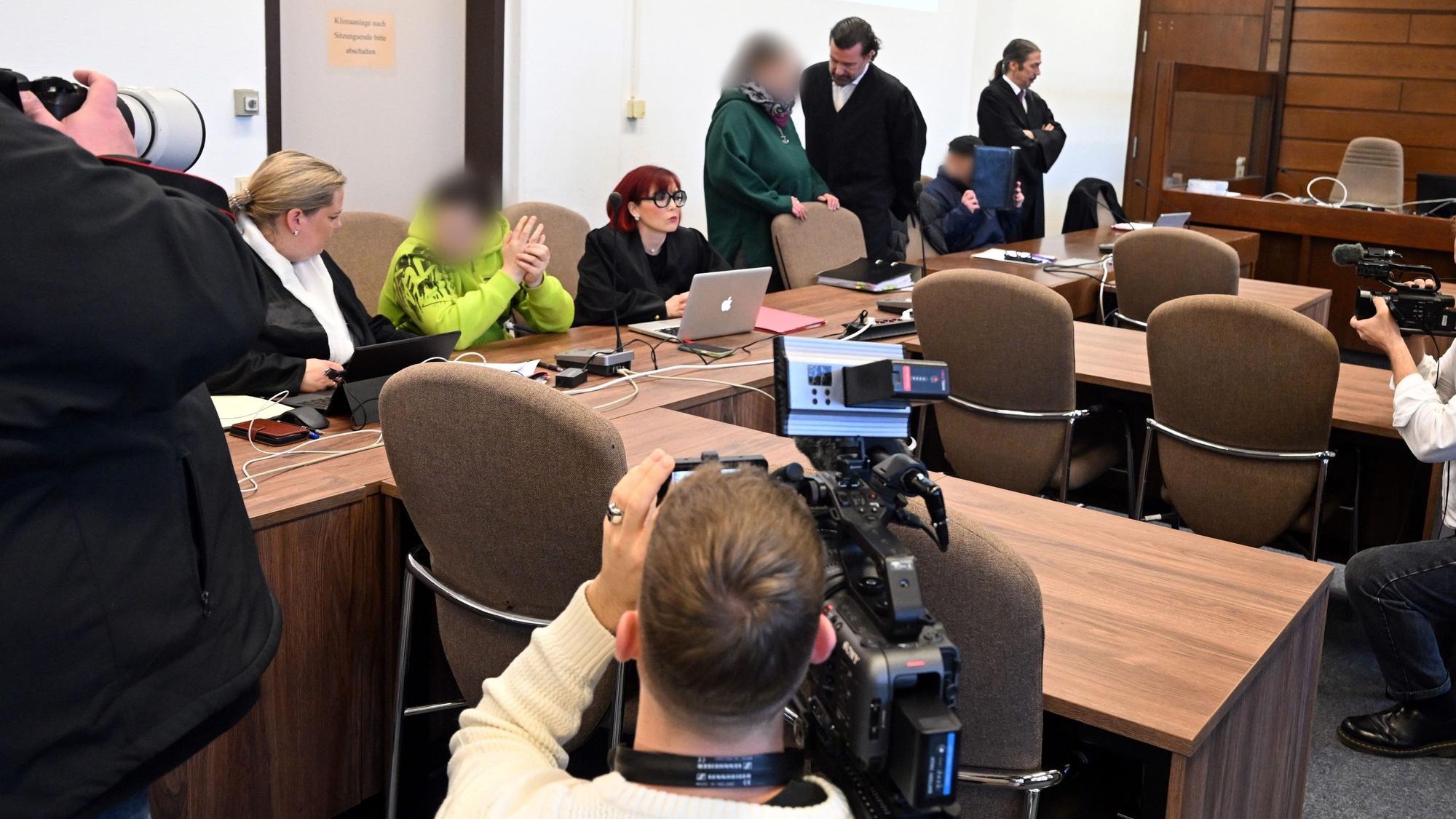 Der Prozess um die „Folter-WG“ im Landgericht zog auch ein hohes mediales Interesse auf sich.