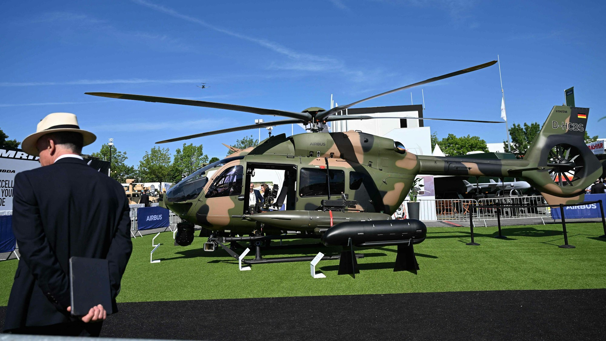 Ein H145M-Hubschrauber