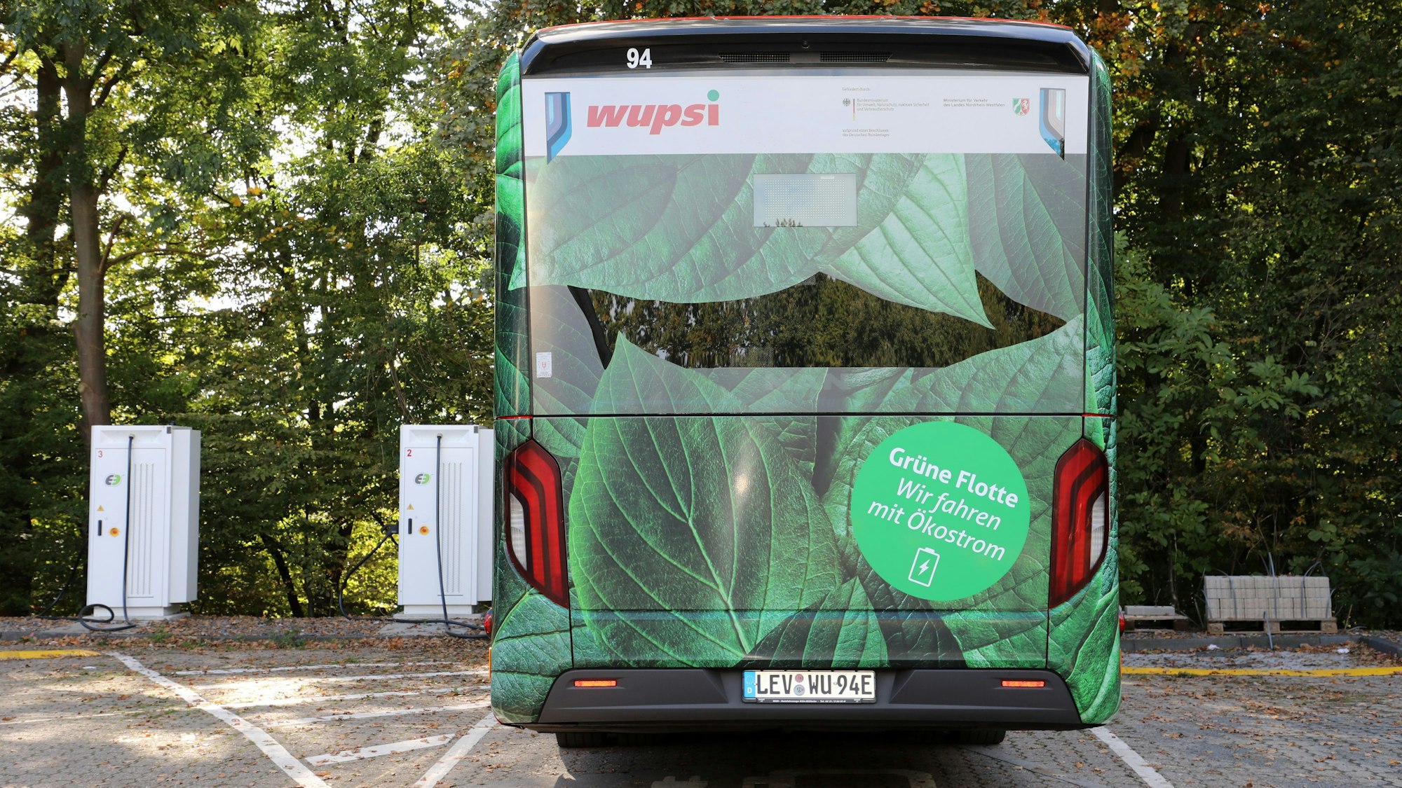 Betriebshof von Wupsi und RVK an der Hermann-Löns-Straße in Bergisch Gladbach