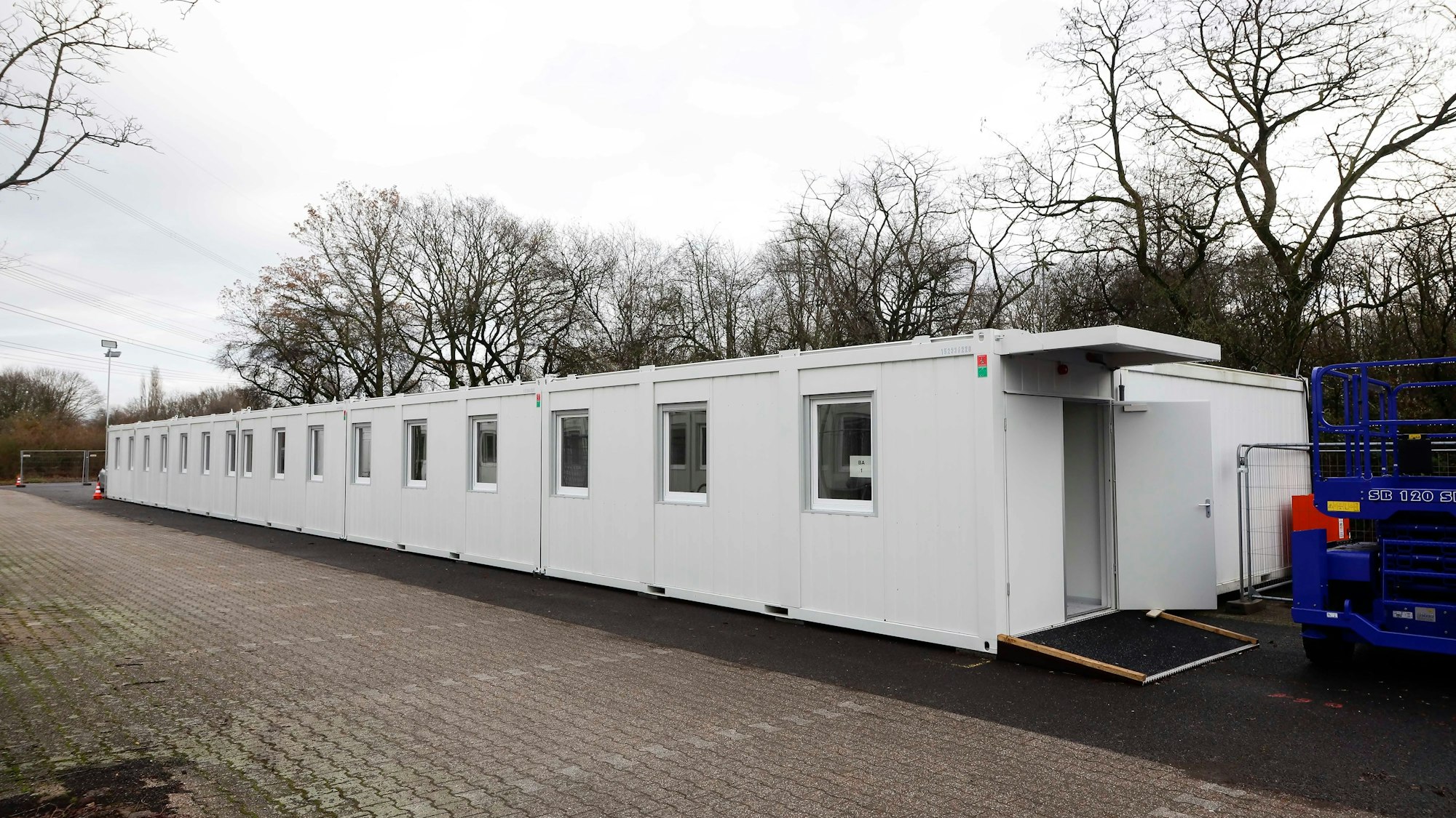 Eine Unterkunft für geflüchtete Menschen in Chorweiler.