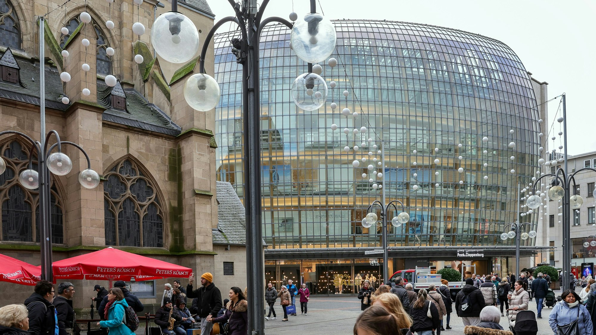 Das „Weltstadthaus“ von Peek & Cloppenburg in der Schildergasse