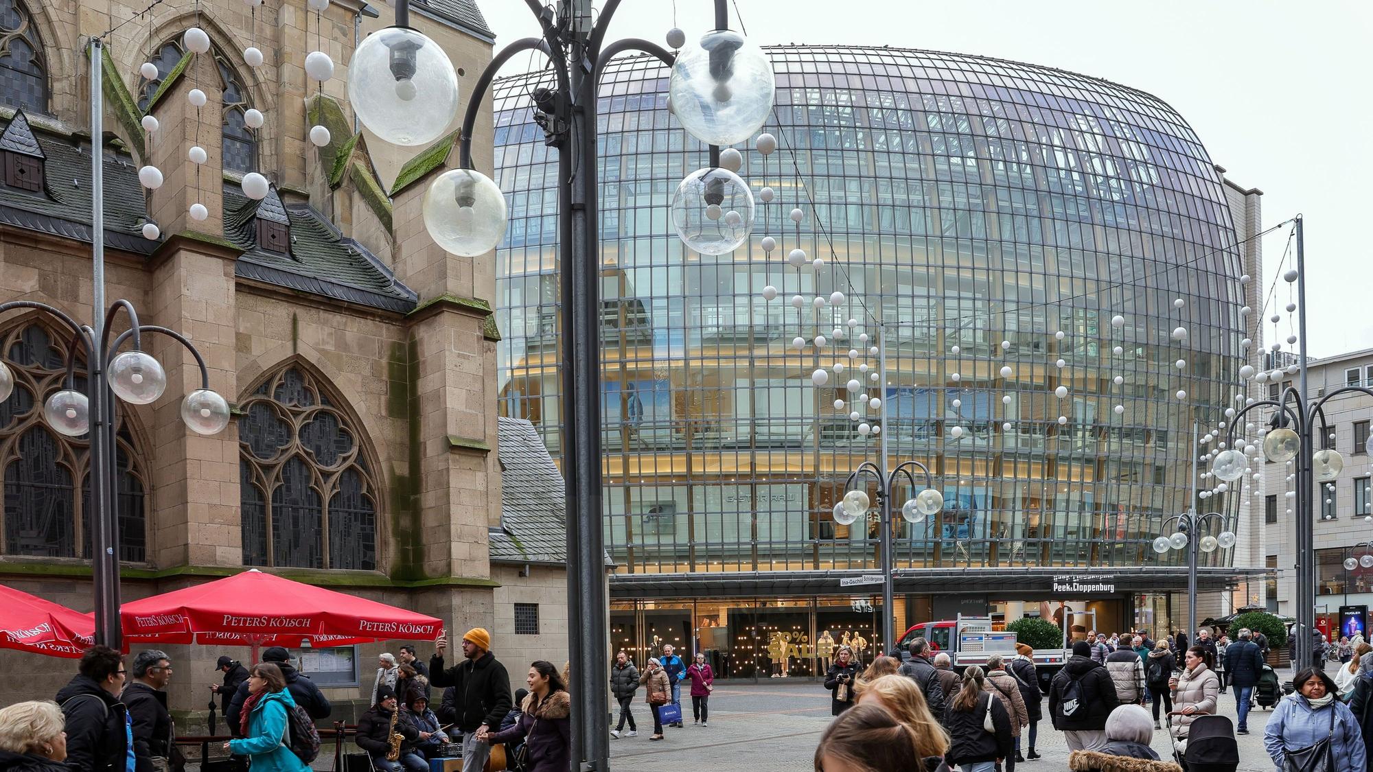 Das „Weltstadthaus“ von Peek & Cloppenburg in der Schildergasse