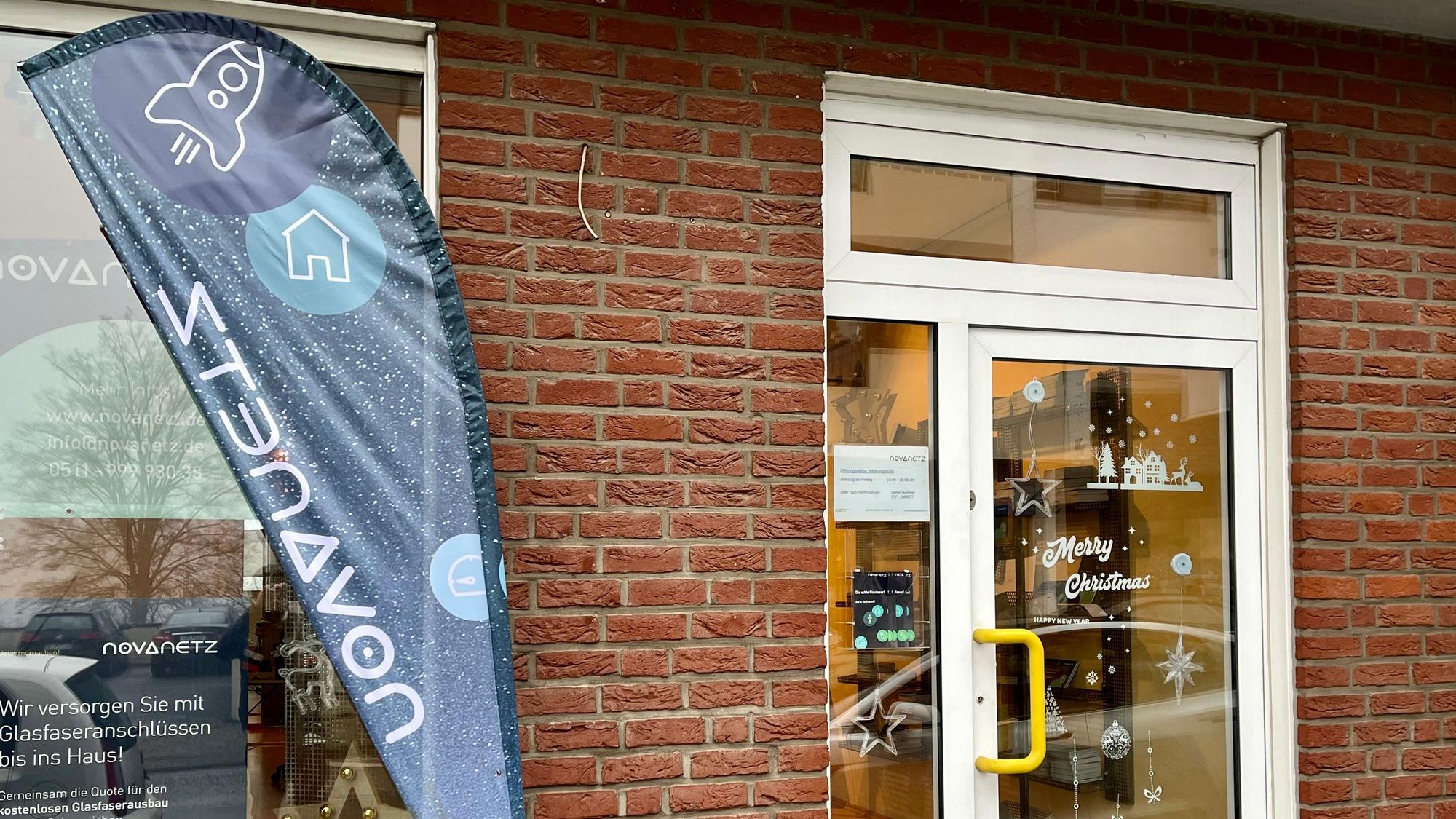 Das Ladenlokal von Novanetz in der Burscheider Montanusstraße