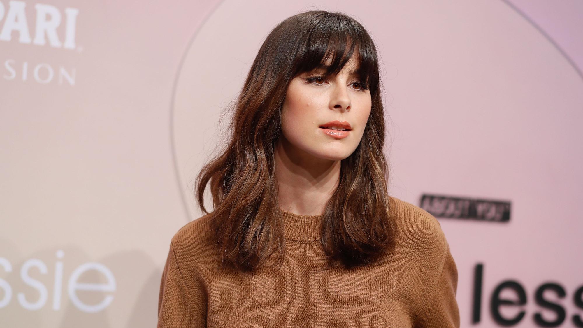 Lena Meyer-Landrut bei einem Fototermin auf der Fashion Week 2021.