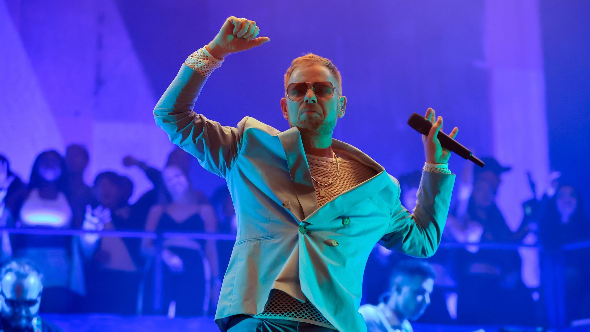 Das Foto zeigt Peter Fox beim Summerjam 2023.