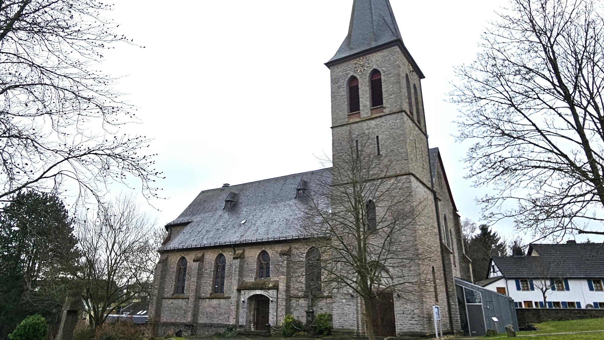 Blick auf die Sistiger Kirche, in der Pfarrer Berens mehr als 40 Jahre tätig war.