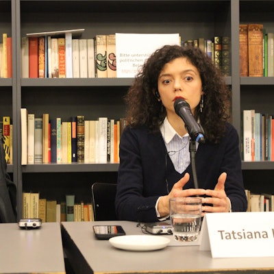 Gerhart Baum und Tatsiana Khomich