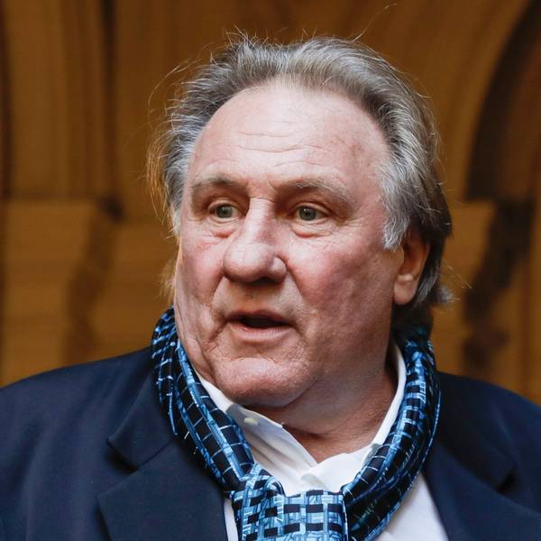 Der französische Schauspieler Gérard Depardieu