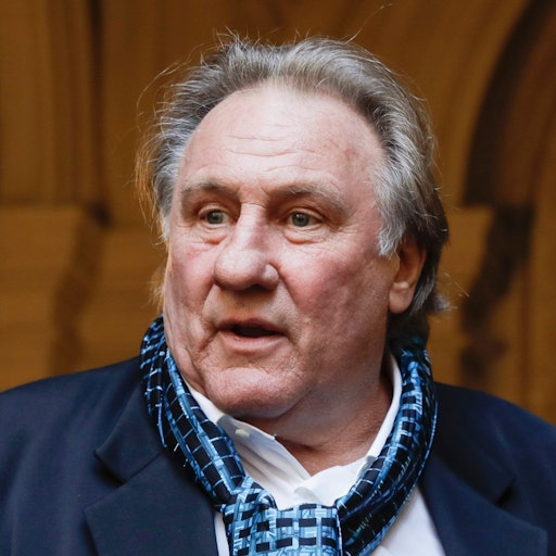 Der französische Schauspieler Gérard Depardieu
