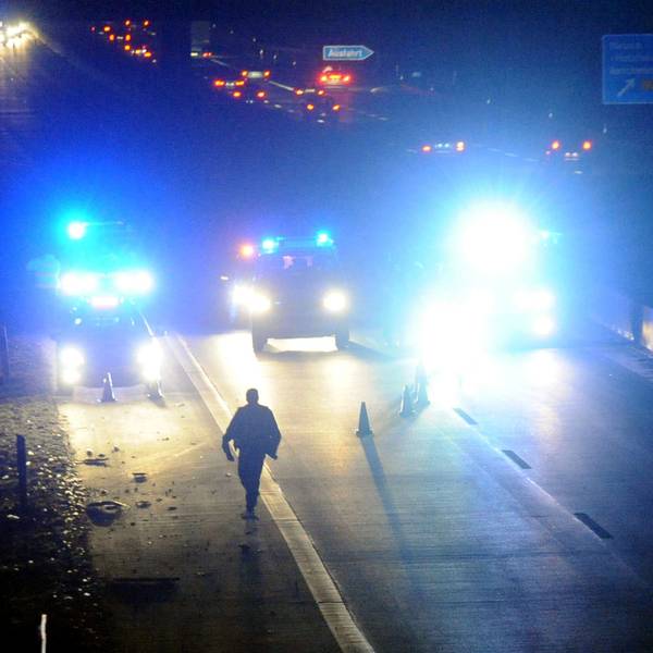 Die Autobahn wurde nach der Geisterfahrt für mehrere Stunden gesperrt (Symbolfoto).