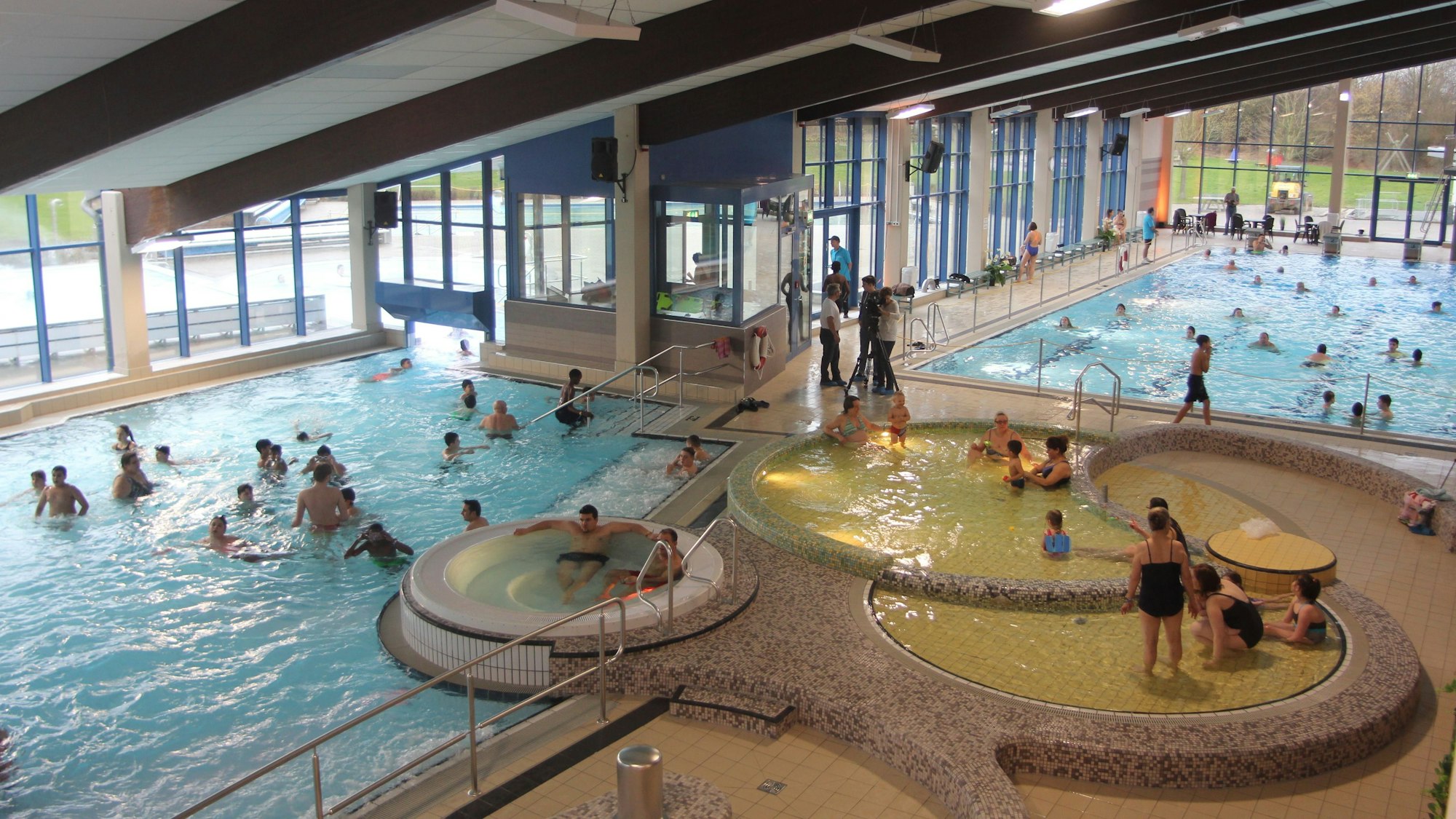 Kerpen, Wiedereröffnung Erftlagune.