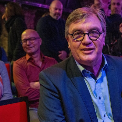 Komiker Hape Kerkeling sitzt im Scharfrichterhaus.