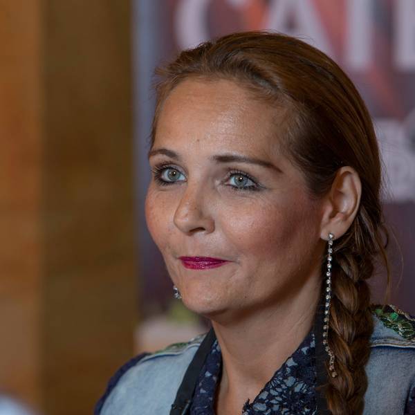 Helena Fürst bei einem öffentlichen Termin.
