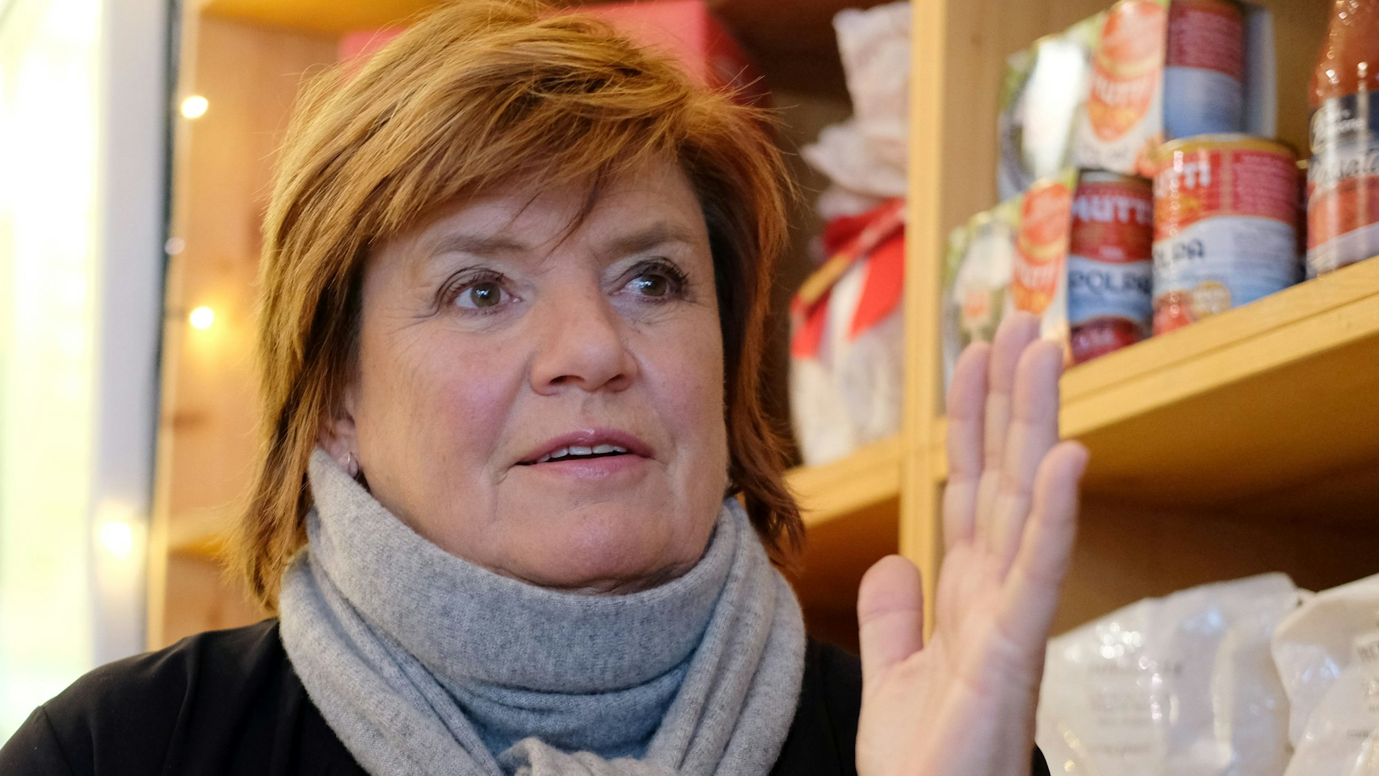 Zu sehen ist die WDR-Moderatorin, Autorin und Journalistin Christine Westermann.