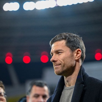 Xabi Alonso zeigte sich zufrieden nach dem 3:0-Erfolg gegen Eintracht Frankfurt