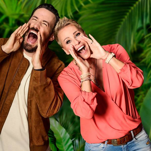 Jan Köppen und Sonja Zietlow schreien.