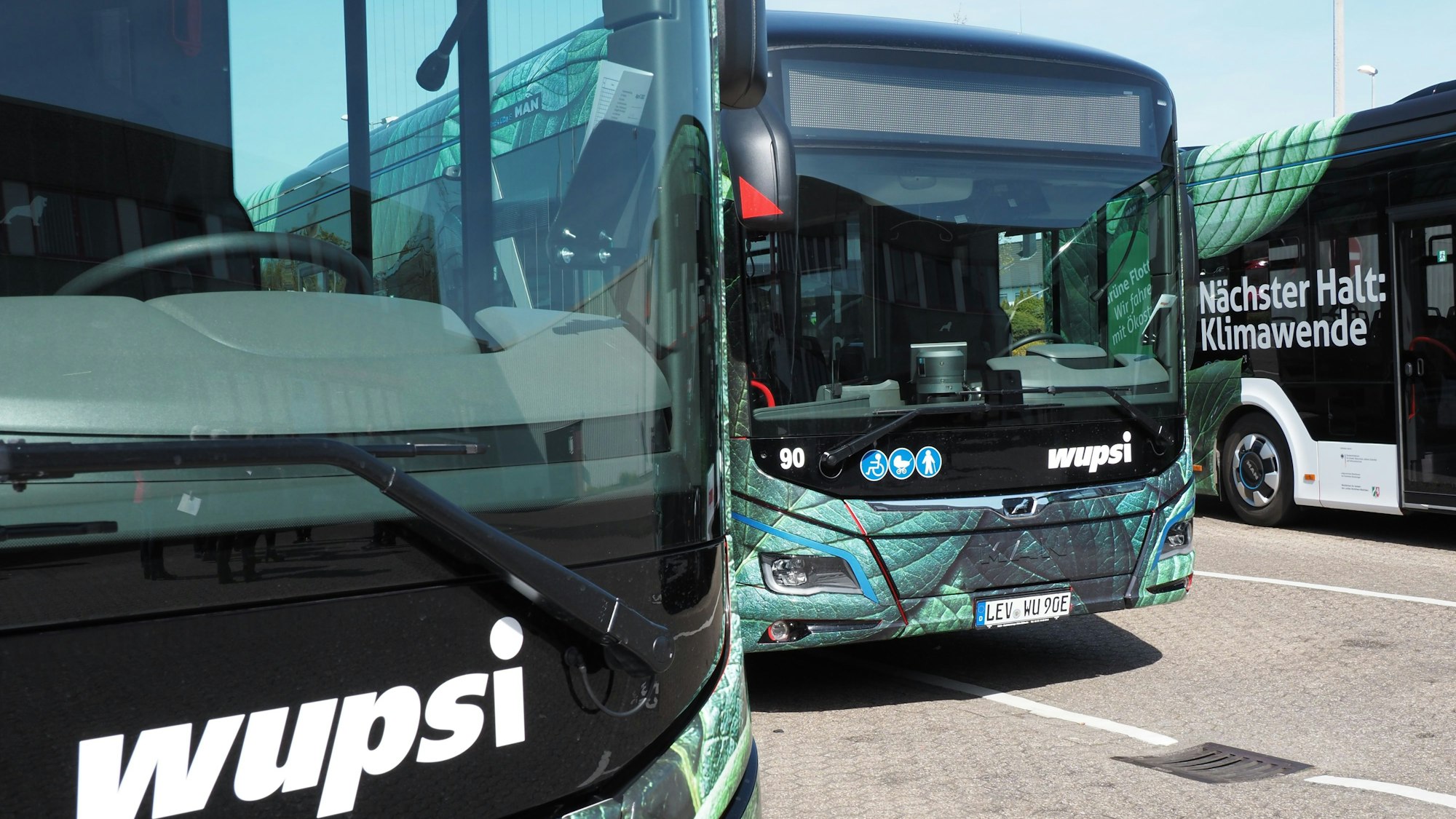 Die ersten zehn Elektrobusse der Wupsi haben vor rund eineinhalb Jahren den Betrieb aufgenommen.